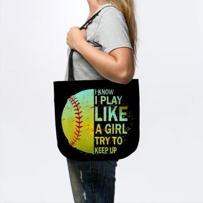 Softball Shirt For Girls And Women Tote Official Softball Merch