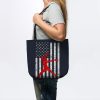 Softball Pitching American Flag Fastpitch Softball Tote Official Softball Merch