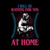 I Will Be Waiting For You At Home Softball Throw Pillow Official Softball Merch