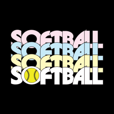 Softball X4 Tapestry Official Softball Merch