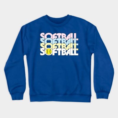 Softball X4 Crewneck Sweatshirt Official Softball Merch