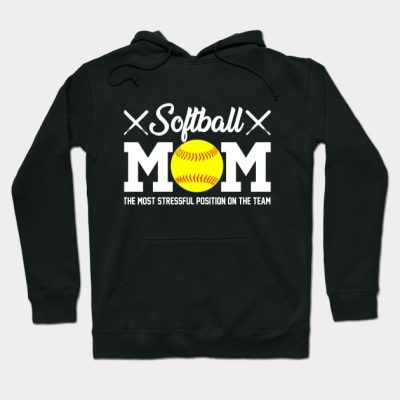 Softball Mom For Mom Hoodie Official Softball Merch