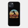 Softball Girl Phone Case Official Softball Merch