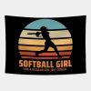 Softball Girl Tapestry Official Softball Merch