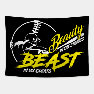 Softball Beast Tapestry Official Softball Merch