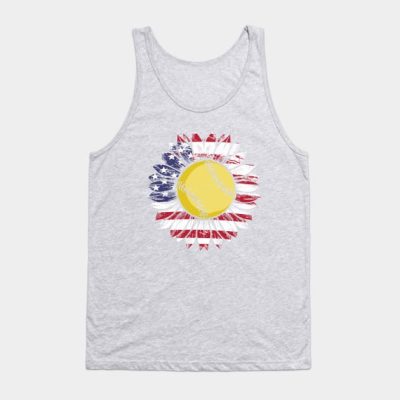 Softball Sunflower Tank Top Official Softball Merch