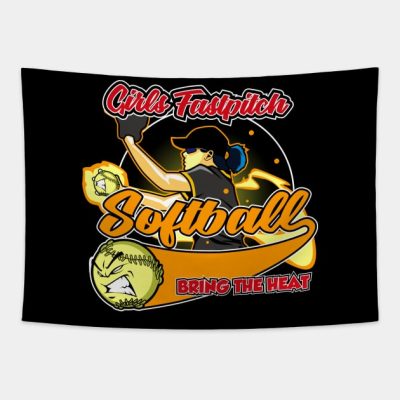 Girls Fastpitch Softball Tapestry Official Softball Merch