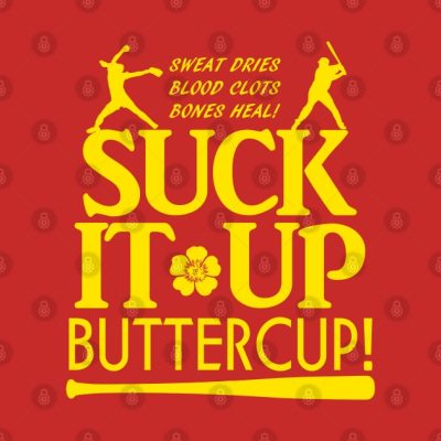 Suck It Up Buttercup Fastpitch Softball Pin Official Softball Merch