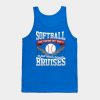 Softball Nothing Soft Leaves Bigger Bruises Tank Top Official Softball Merch