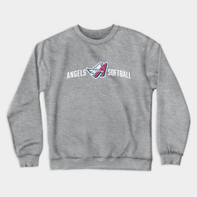 Sh Angels Softball White Crewneck Sweatshirt Official Softball Merch