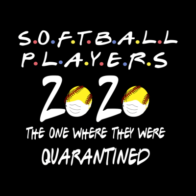 Softball Players The One Where They Were Quarantin Phone Case Official Softball Merch