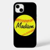 black custom softball phone case r883358e76847407a8ac4a04fba8cba49 s0dnz 1000 - Softball Gifts