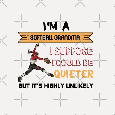 I'M A Softball Grandma Gft For Softball Lovers Tote Bag Official Softball Merch