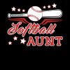 I'M A Softball Aunt Tote Bag Official Softball Merch