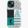 Softball Volleyball Shape Pattern Gift For Softball Volleyball Lovers Iphone Case Official Softball Merch