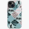 Softball Pattern Cross X Iphone Case Official Softball Merch