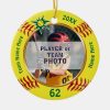 photo personalized softball gift ideas for players ceramic ornament r9aa72ae72a4348c7b279358b9fe66dbb x7s2y 8byvr 1000 - Softball Gifts