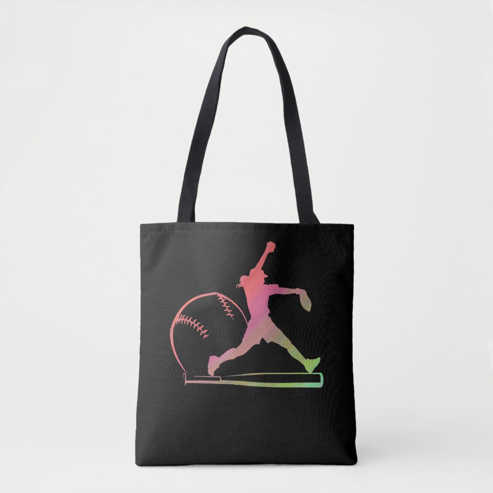 soft rainbow softball gifts for teen girls pitcher tote bag r1186624584964fb8a840ace17baacd57 6kcf1 1000 - Softball Gifts