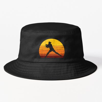 Softball Pitcher Girl Bucket Hat Official Softball Merch