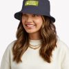 I'D Rather Be Playing Softball Positive Quote Player Softball Bucket Hat Official Softball Merch