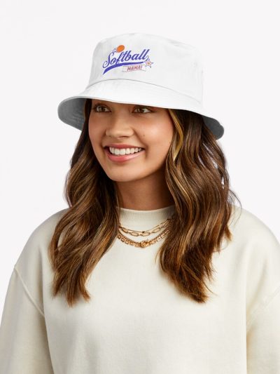 Softball Mom Biggest Fan, Softball Ideas, Softball Life Distressed Baseball, Funny Baseball Mom, Baseball Mom Gift Bucket Hat Official Softball Merch