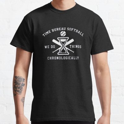 Time Bureau Softball T-Shirt Official Softball Merch