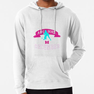 Girls Softball Legends Are Born In December Hoodie Official Softball Merch