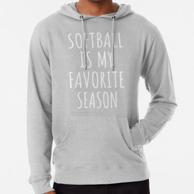 Softball Is My Favorite Season I Hoodie Official Softball Merch