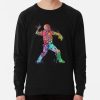 	 Catcher Softball Player Watercolor Silhouette Art Print Sweatshirt Official Softball Merch