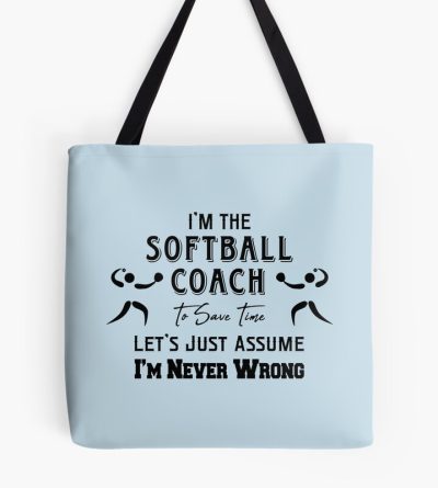 Softball Gift Tote Bag Official Softball Merch