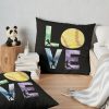 Softball Love, Women'S Softball, Girls Softball Throw Pillow Official Softball Merch