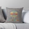 Top Fun Softball Is Heaven Sunset Gift Design Throw Pillow Official Softball Merch