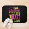 Softball - I'M A Softball Beast In My Cleats Bath Mat Official Softball Merch
