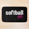 Softball Girl Bath Mat Official Softball Merch