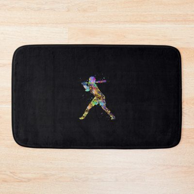 Softball Player Bath Mat Official Softball Merch