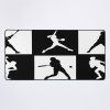 Dynamic Moves Embracing The Art Of Softball Motion Mouse Pad Official Softball Merch