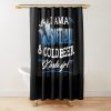 I Am A Softball And Cold Beer Kinda Girl Shower Curtain Official Softball Merch