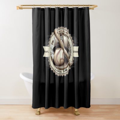 Softball Players Shower Curtain Official Softball Merch