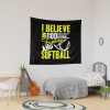 Softball - Believe In God And Softball Tapestry Official Softball Merch