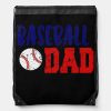 vintage baseball dad drawstring bag ra01b01354c4a466fb337be95ddd7864d zffcx 1000 - Softball Gifts
