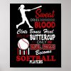 real girls become softball players gift poster r013d4ad37dc342489e7576c7b185a3ad wva 8byvr 1000 - Softball Gifts