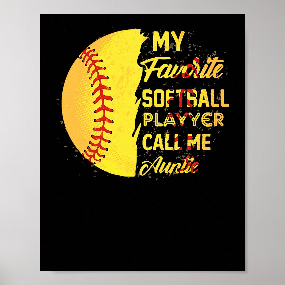 softball pitcher hitter catcher women my favorite poster rb19888ba35c740a396e7177c57b7be64 wva 8byvr 1000 - Softball Gifts