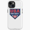 Usa Softball Logo! Iphone Case Official Cow Anime Merch