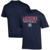 mens champion navy arizona wildcats softball stack t shirt pi4996000 altimages ff 4996325 8534fed4b161ca3513cdalt1 full - Softball Gifts