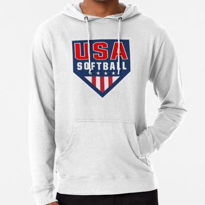 Team Usa Softball Logo Hoodie Official Cow Anime Merch